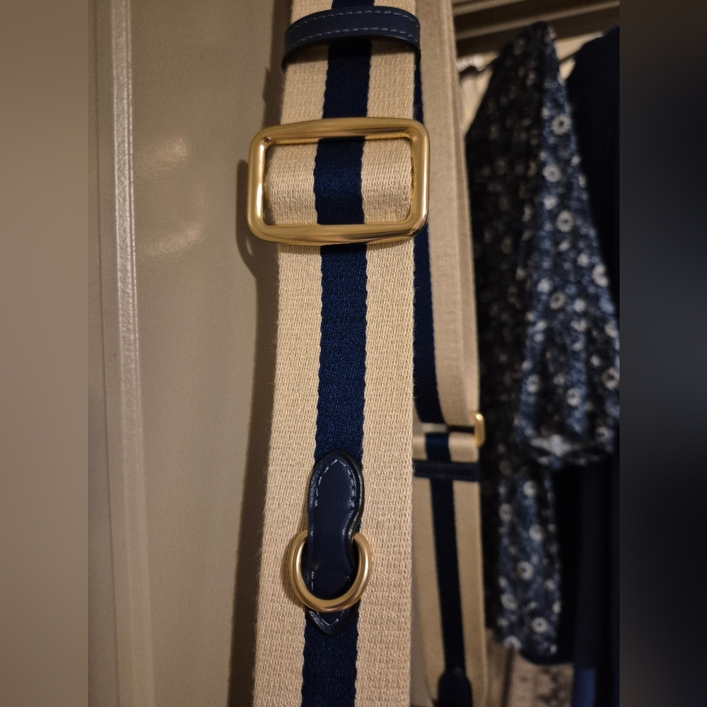 Coach Jamie Camera Crossbody Deep Blue Multi NWT - Picture 5 of 10